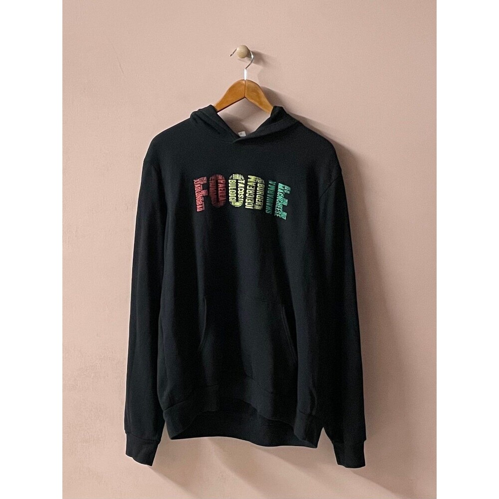 Black “Foodie” Hoodie Size 2XL